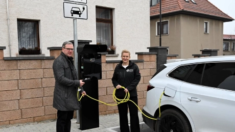 Sustainable mobility strengthened: Hermsdorf gets four new charging points